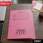 Durable document storage folder with secure metal clip