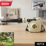 Electric air blower ideal for dust cleaning and leaf blowing