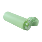 Travel water bottle leak proof screw cap