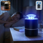 Front view of USB-powered UV mosquito killer lamp for indoor pest control