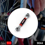 Ergonomic RaceVault multi-tool wrench demonstrating its 360-degree rotation feature.