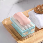 2-in-1 Soap Dispenser with Roller for easy lathering and storage.