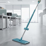3-in-1 Home Cleaning & Utility Combo – Flat Mop, LED Flashlight & Microfiber Cloth
