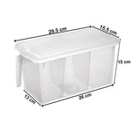 Close-up of the fresh-keeping box showing its secure airtight lid.
