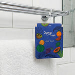 Hanging fruity fragrance deodorizer gel for small indoor spaces