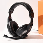 Wired headset with flexible mic ideal for audio calls and gaming
