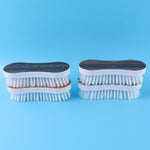 Washing brush set for clothes and shoes with sturdy nylon bristles