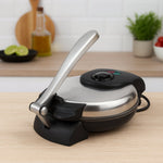 Orbit 1000W stainless steel roti maker for soft rotis and crispy khakras