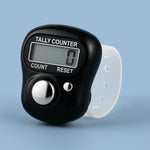 Adjustable soft strap on finger tally counter for comfortable fit