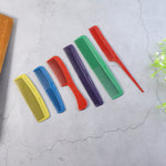 Complete hair comb kit with different tooth profiles