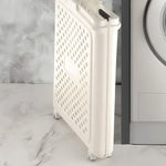 Lightweight foldable washing basket with ergonomic handles