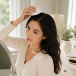 Scalp massager bristles detail