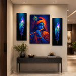 Krishna spiritual decor frame for Wall Art