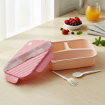 Children’s food storage container, plastic, with sections for different foods lunch box
