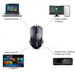 High-quality wired optical mouse with 1000 DPI tracking for smooth navigation.