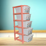 Smart plastic drawer organizer ideal for office and home use