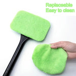 Complete Car Glass Cleaner Wiper kit with extra microfiber cloth by Velvet Wheels