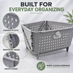 Foldable Storage Basket – Ventilated & Space-Saving | Tidy Table