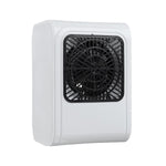 Compact Airvanta room heater providing warmth in a modern setting.