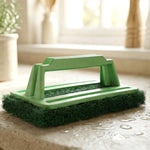 Tile Cleaning Scrubber Brush cleaning a sink area with ease.
