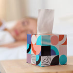 Neutral alternative alt text for tissue cube box image