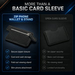 Adhesive Phone Card Holder – Wallet & Stand for Smartphones