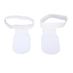 Side view of the Posture Corrector demonstrating improved spinal posture.