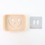 Minimalist self adhesive wall mounted soap dish tray