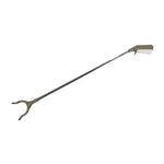 Lightweight garbage picker tool showcasing its full length and easy-squeeze trigger.