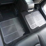 Easy to clean car floor mats for hatchback and sedan interiors