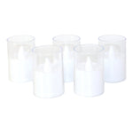 Decorative flameless votive candle set ideal for home and festival use