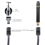 Detailed view of the Car Washer Spray Gun's trigger and handle for easy operation.