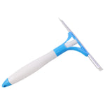 Multipurpose squeegee ideal for cleaning glass, mirrors, and tiles