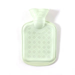 Soft rubber heat therapy hot water bag for soothing back and joint pain