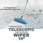 Compact design of the adjustable floor wiper for convenient storage.
