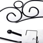 Over Door Hanger Rack in a bedroom setting, organising everyday accessories.