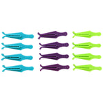 Clothes drying clips on laundry rack