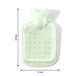 Durable hot water bag with traditional neck for easy filling and leak-proof use