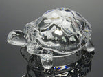 Shiny crystal turtle idol, a thoughtful gift for housewarmings and festivals.