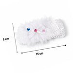 Fashionable baby hair accessory with floral design