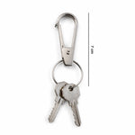 Multiple key rings pack for versatile use