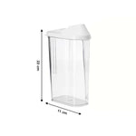 Easy-flow airtight kitchen container for cooking ingredients