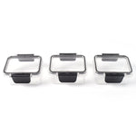 Air lock pro container with secure locking lid for kitchen storage