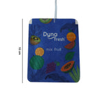 Compact fruit scented air gel freshener for everyday use