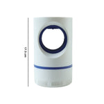 Safe indoor insect catcher with UV light and suction fan