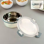 Airtight Food Storage Container 500 ml with secure clip-lock lid