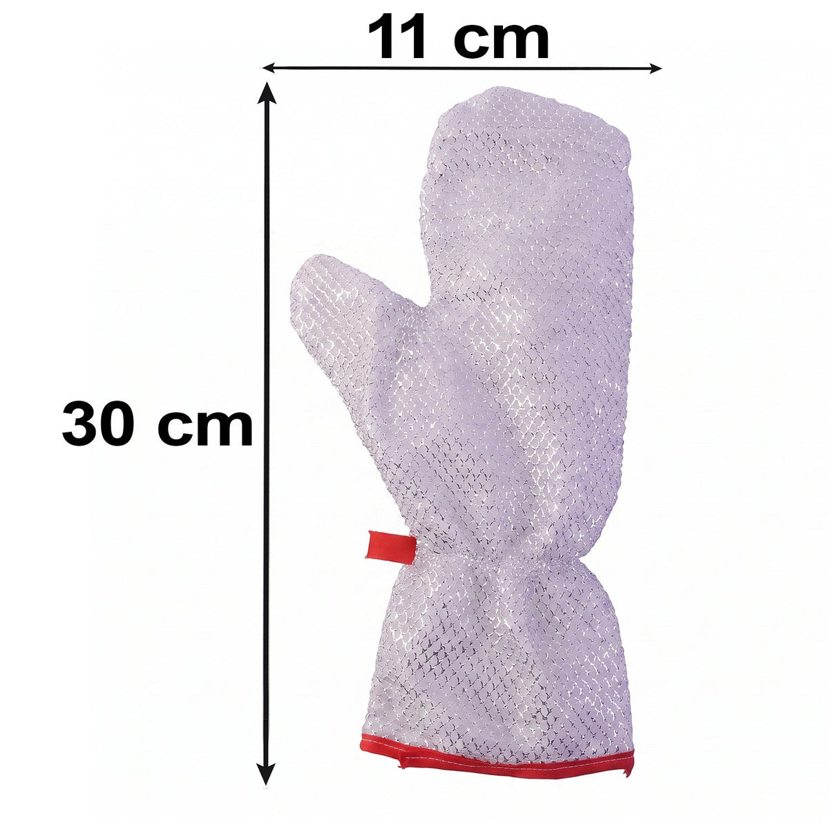 Kitchen cleaning glove dimension photo