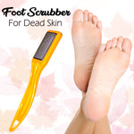 Textured surface of the foot scrubber designed for smooth callus removal.