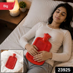 Large hot water bottle for heat therapy, 1 piece