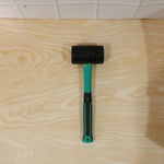 Illustrative image showing the sledge hammer rubber mallet in daily use.